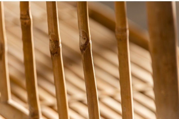 Bamboo chair details 