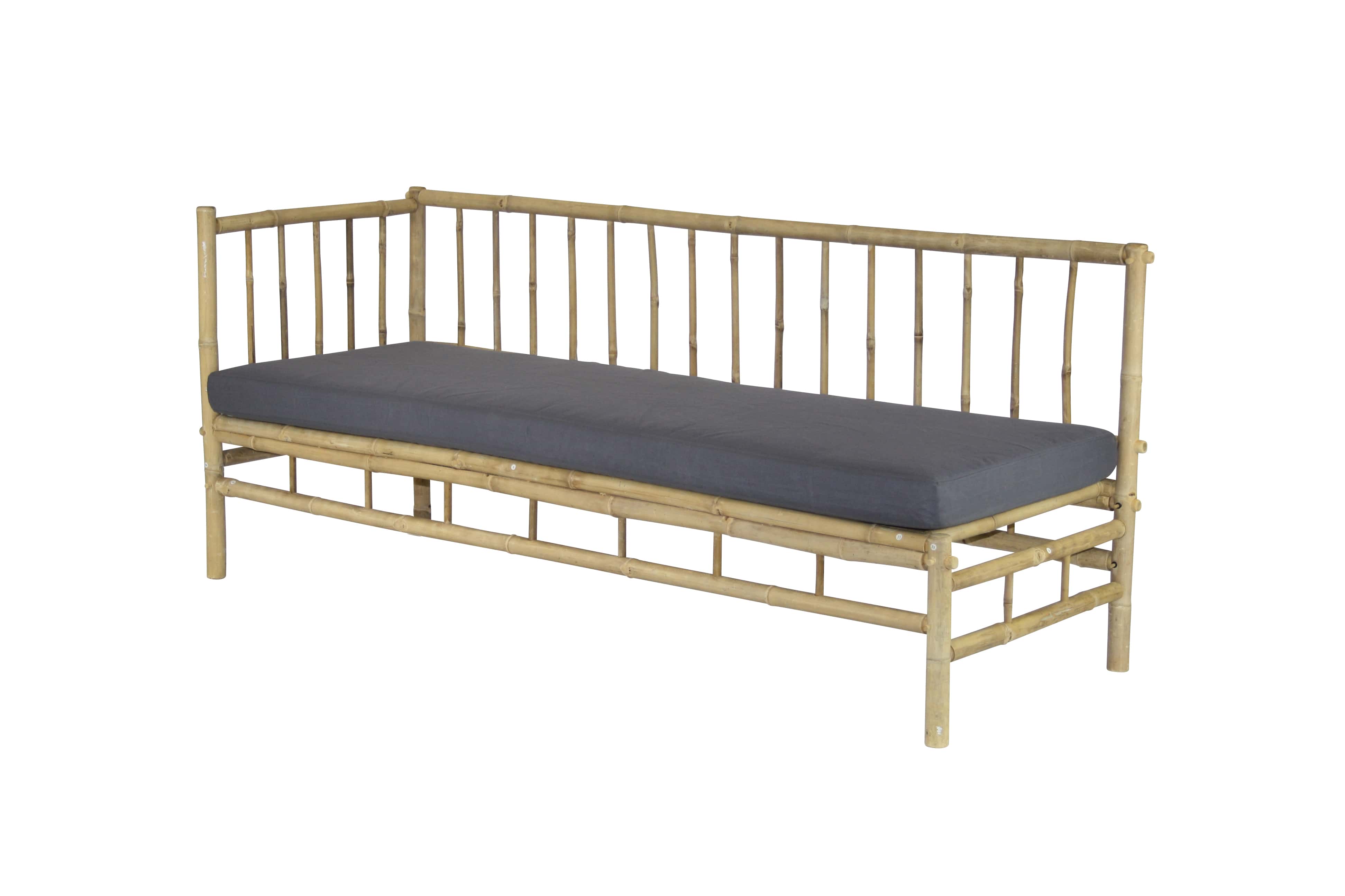 Bamboo sofa 3 people Right 200LX60BX80H