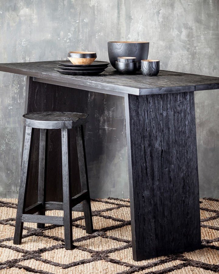 Beautiful black Bar table 180x80