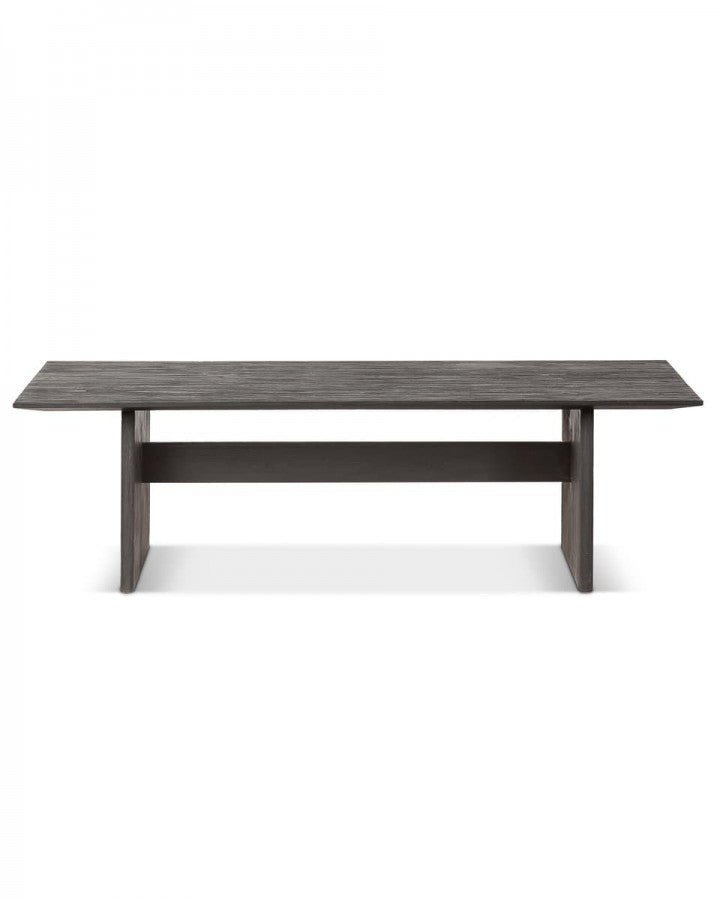 Elegant black coffee table 146 x 55