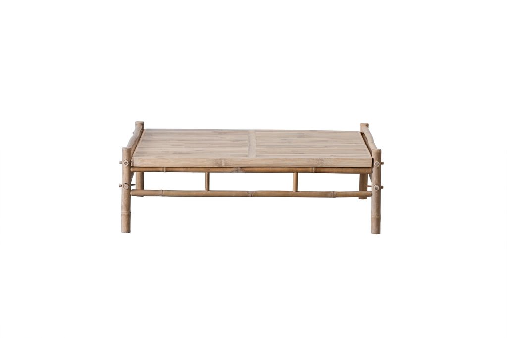 Ottoman / Lounge bord 112x111x43 - Northbynorth - Køb Bambusmøbler
