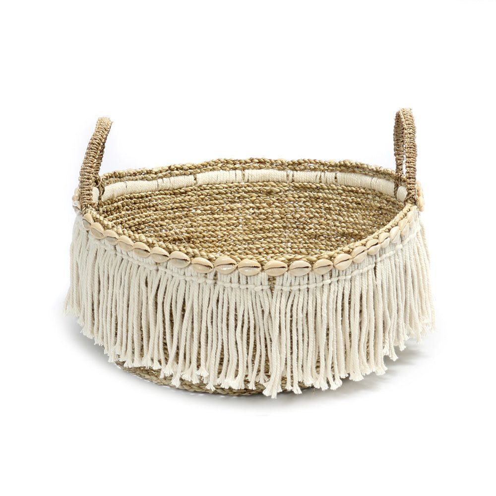 The Boho Fringe Man - Natural White