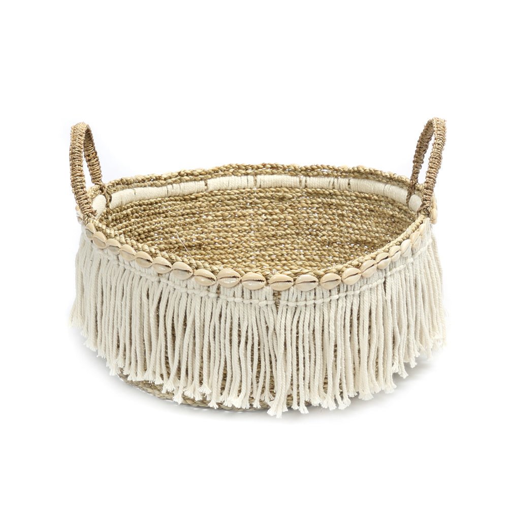 The Boho Fringe Man - Natural White