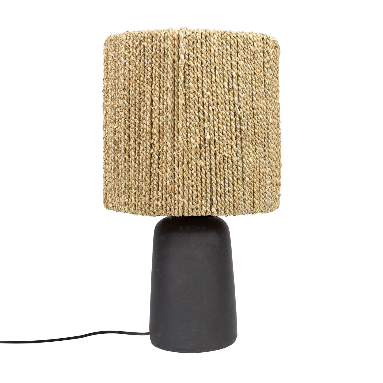 Lámpara de mesa Chalki - Negro Naturaleza