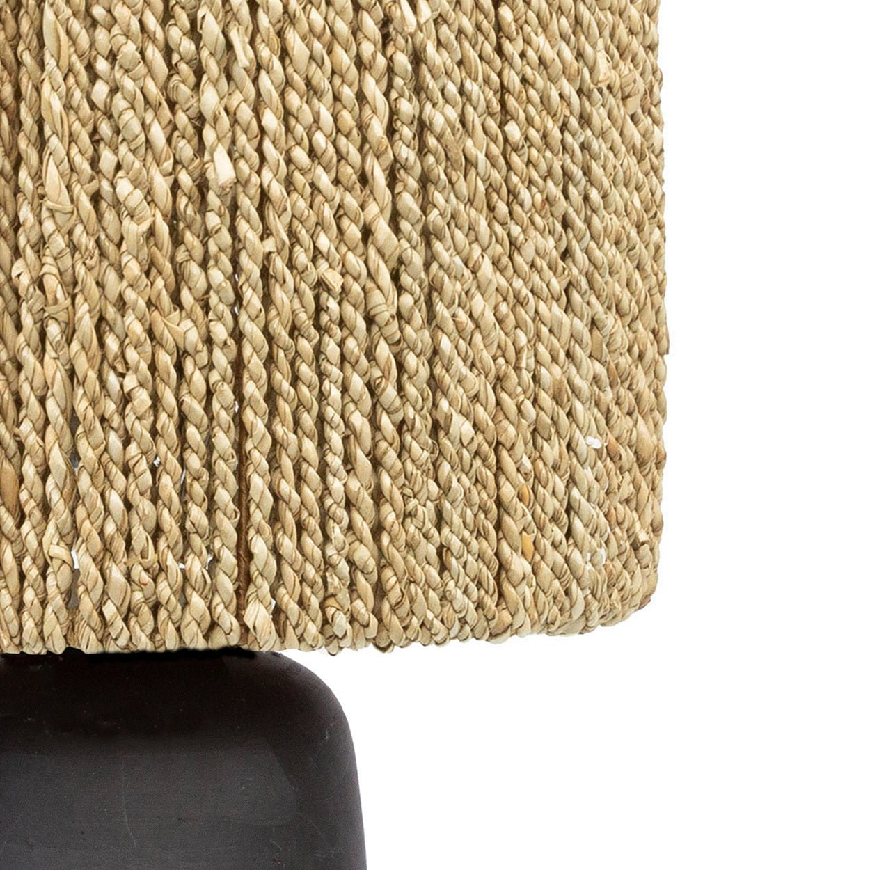 Lámpara de mesa Chalki - Negro Naturaleza