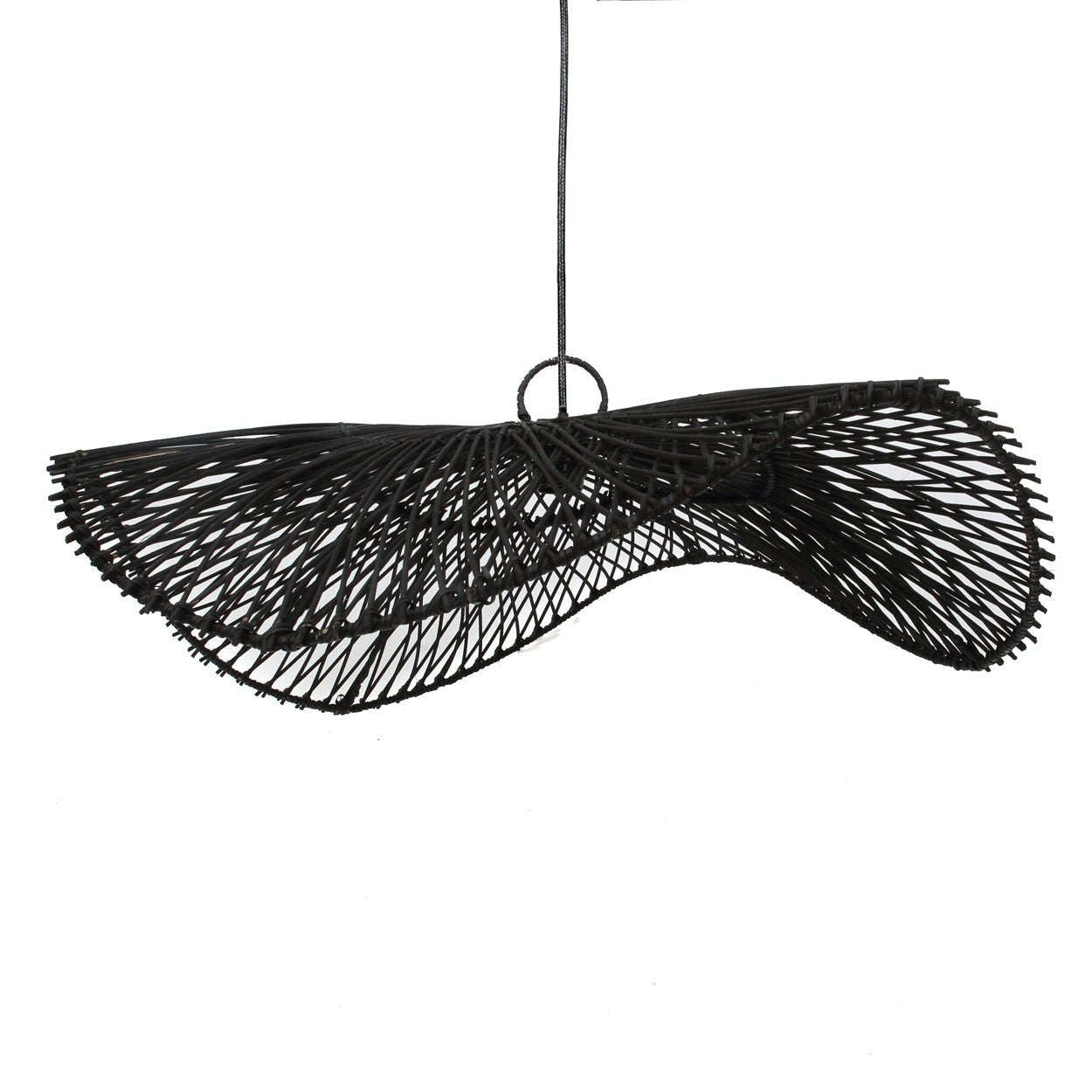 Lámpara colgante Chapeau - Negro