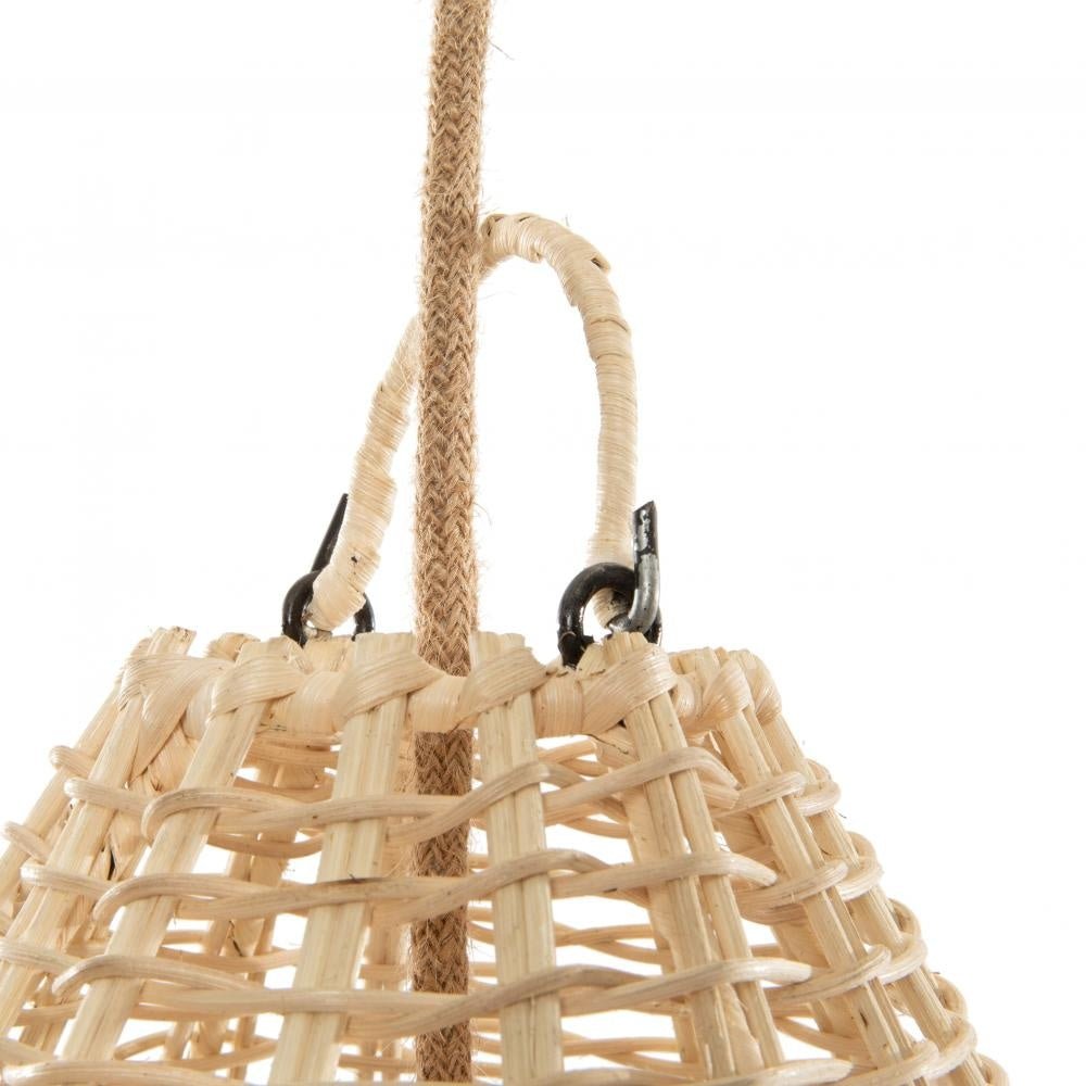 Elba hanging lamp - natural - M