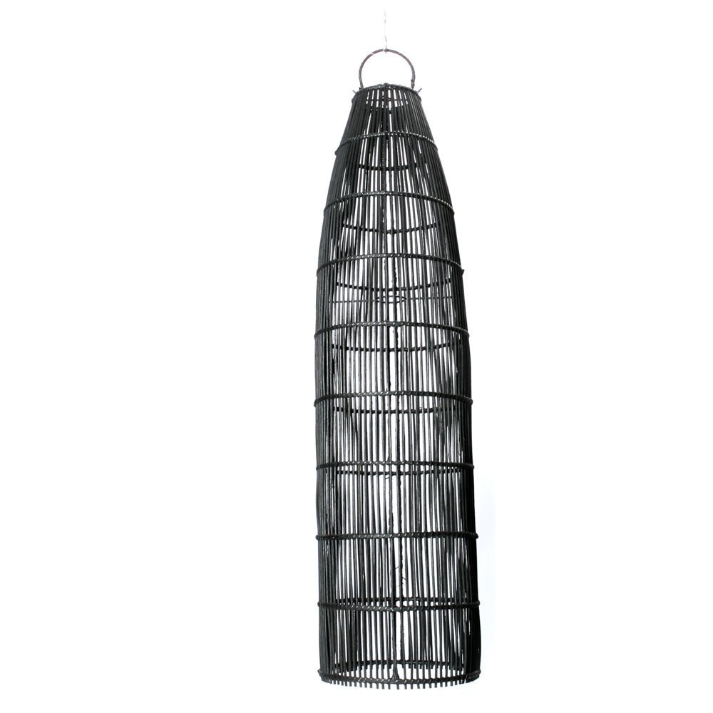 The fishing trap hanging lamp - black - L