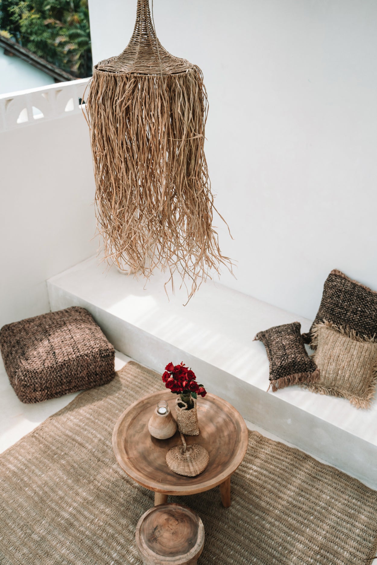 Honolulu hanging lamp - natural
