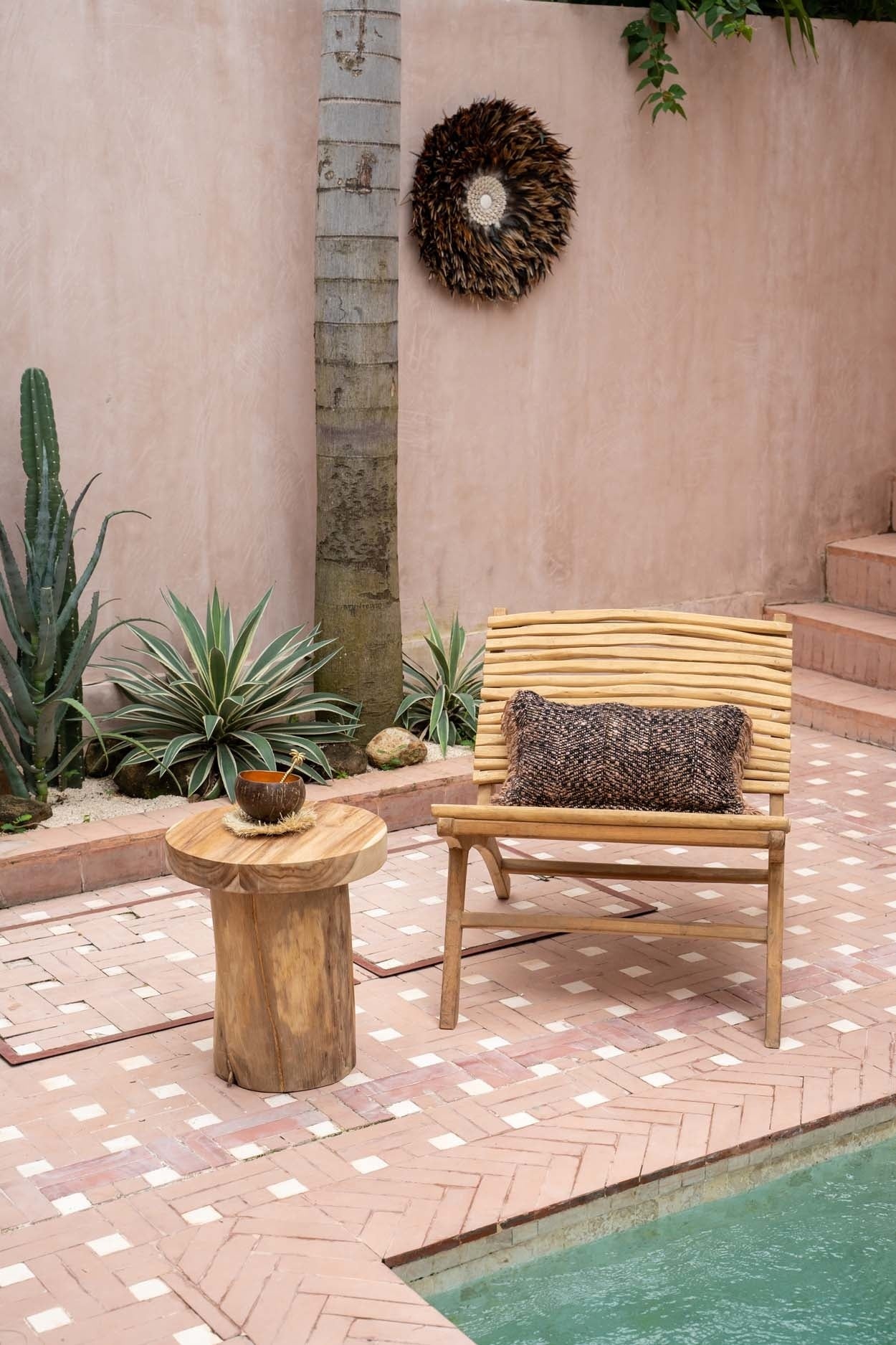 Asiento individual The Islander - Natural