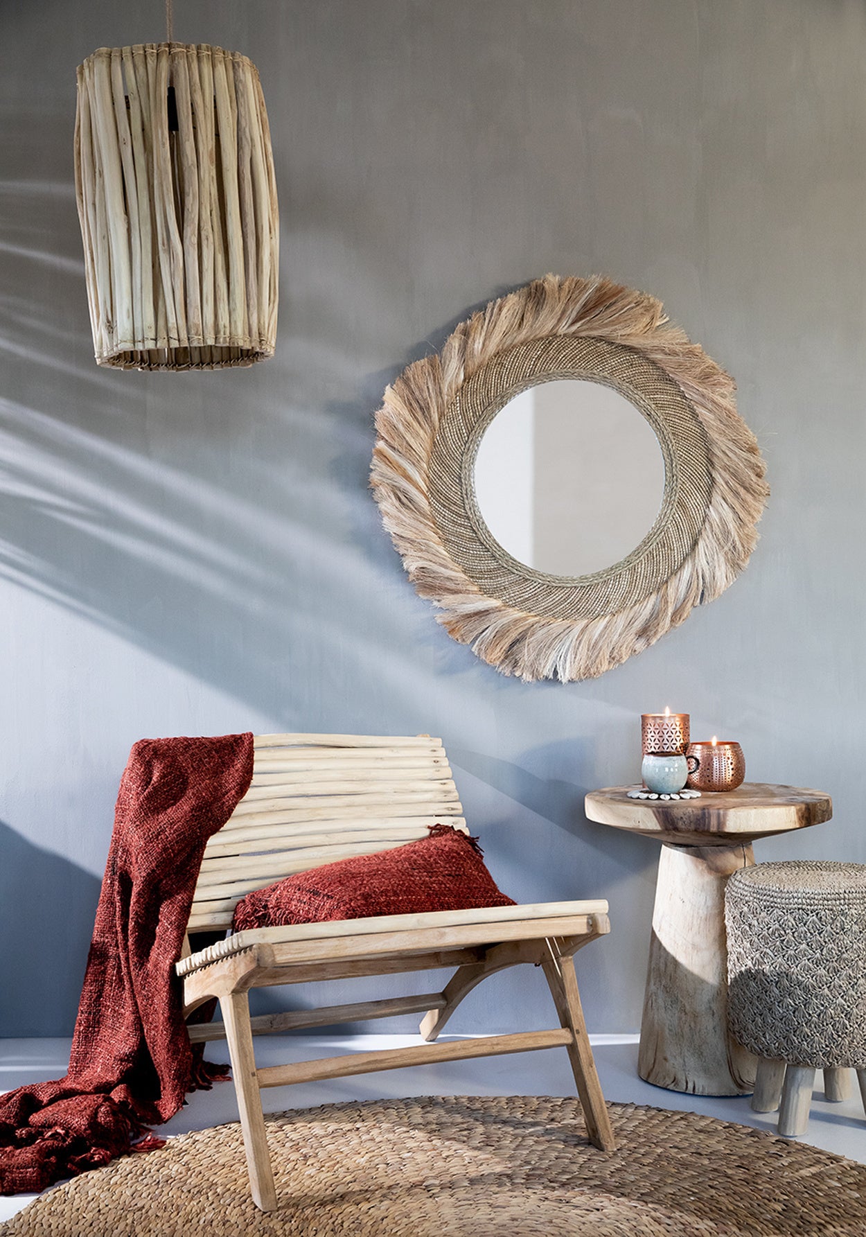Asiento individual The Islander - Natural