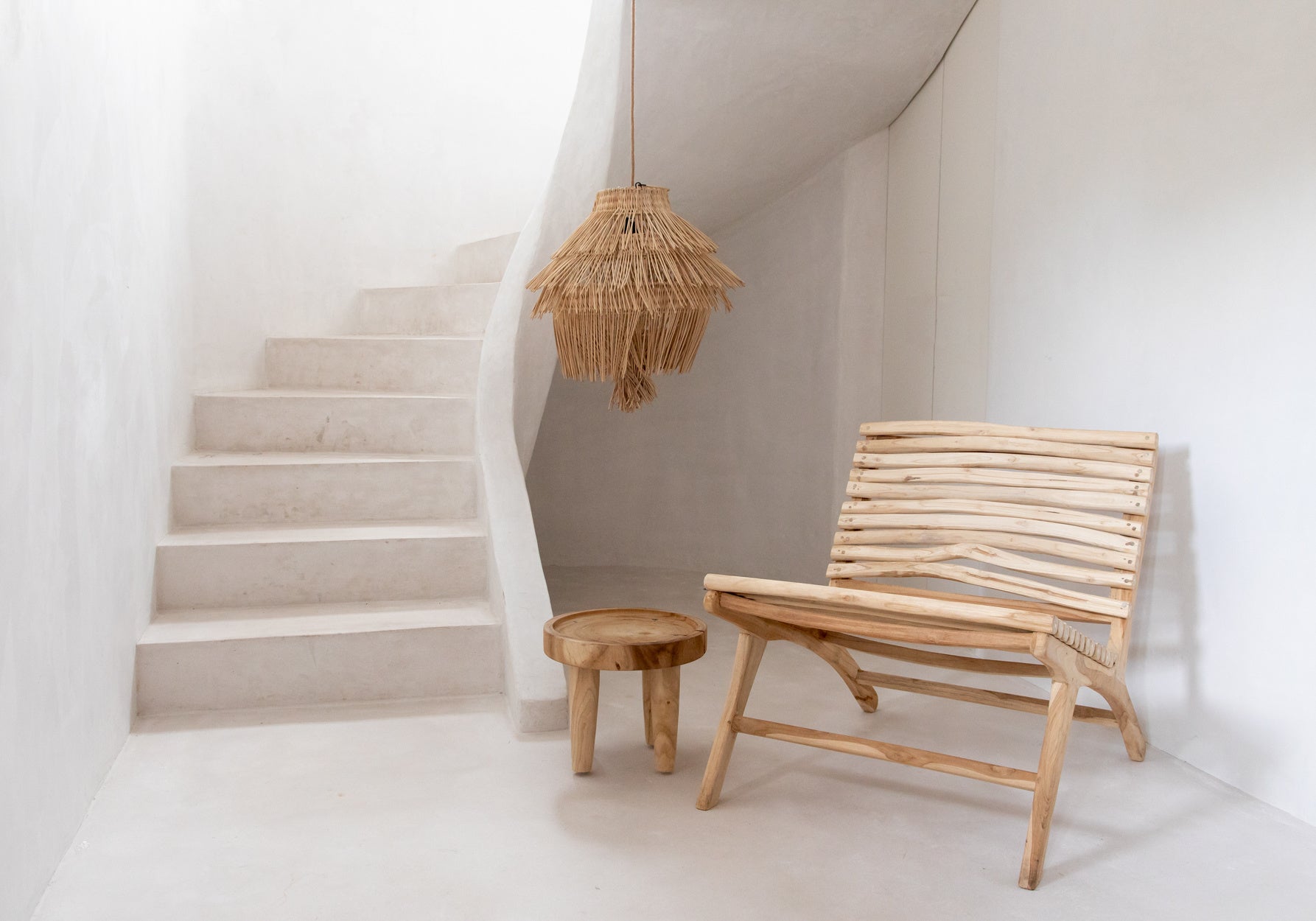 Asiento individual The Islander - Natural