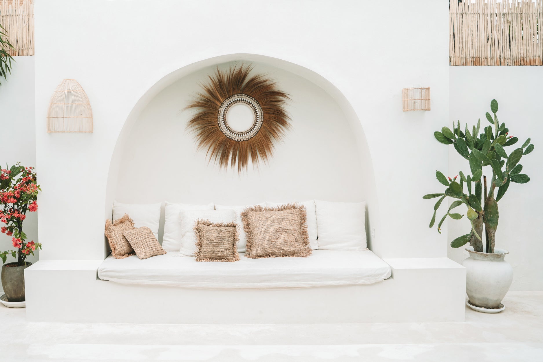 De Lalo Applique Wall Lamp - Natural - L
