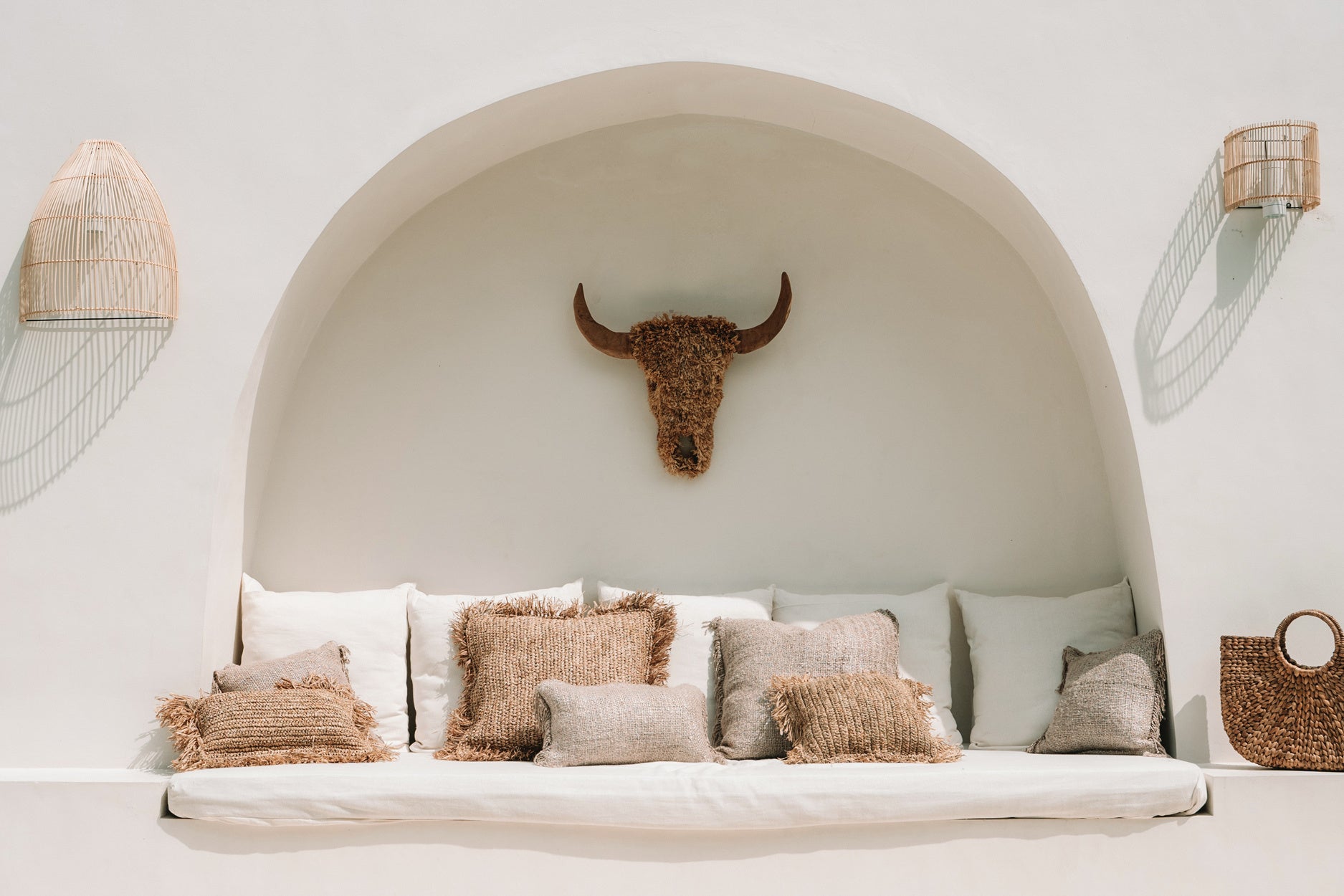 De Lalo Applique Wall Lamp - Natural - L