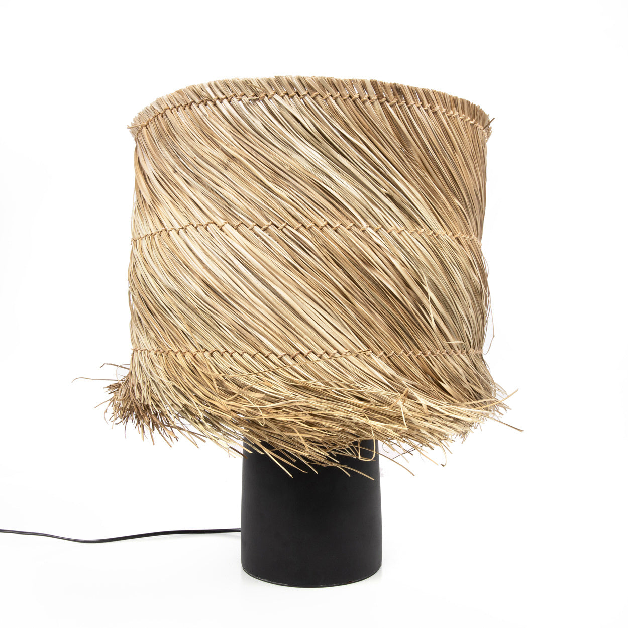 Pandan Bordlampe - Sort Natur