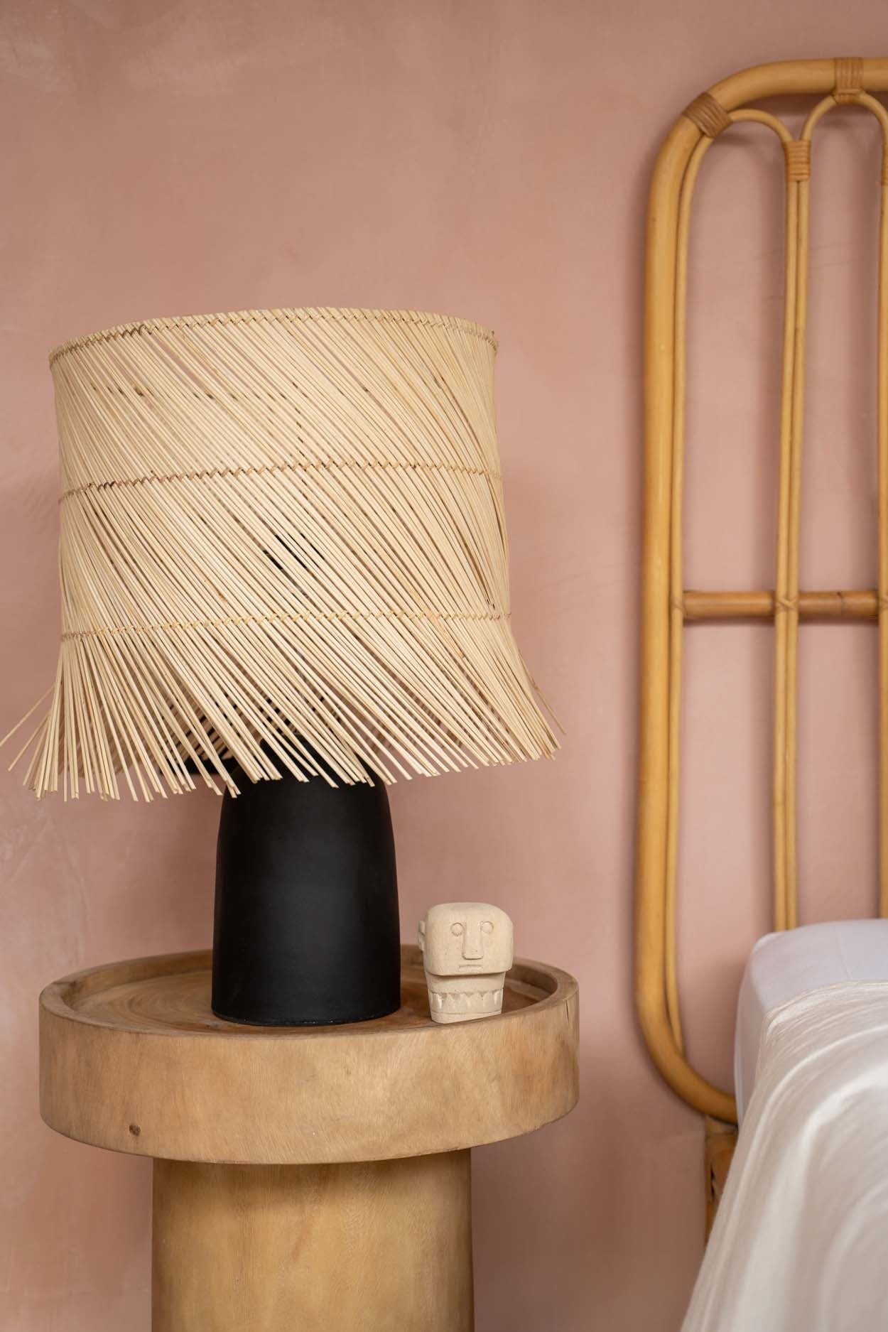 Pandan Bordlampe - Sort Natur