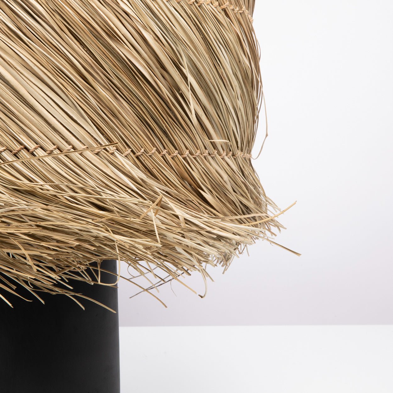 Pandan Bordlampe - Sort Natur