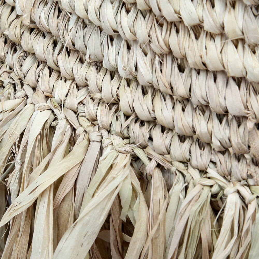 Raffia Deluxe Basket - Natural - Set of 2