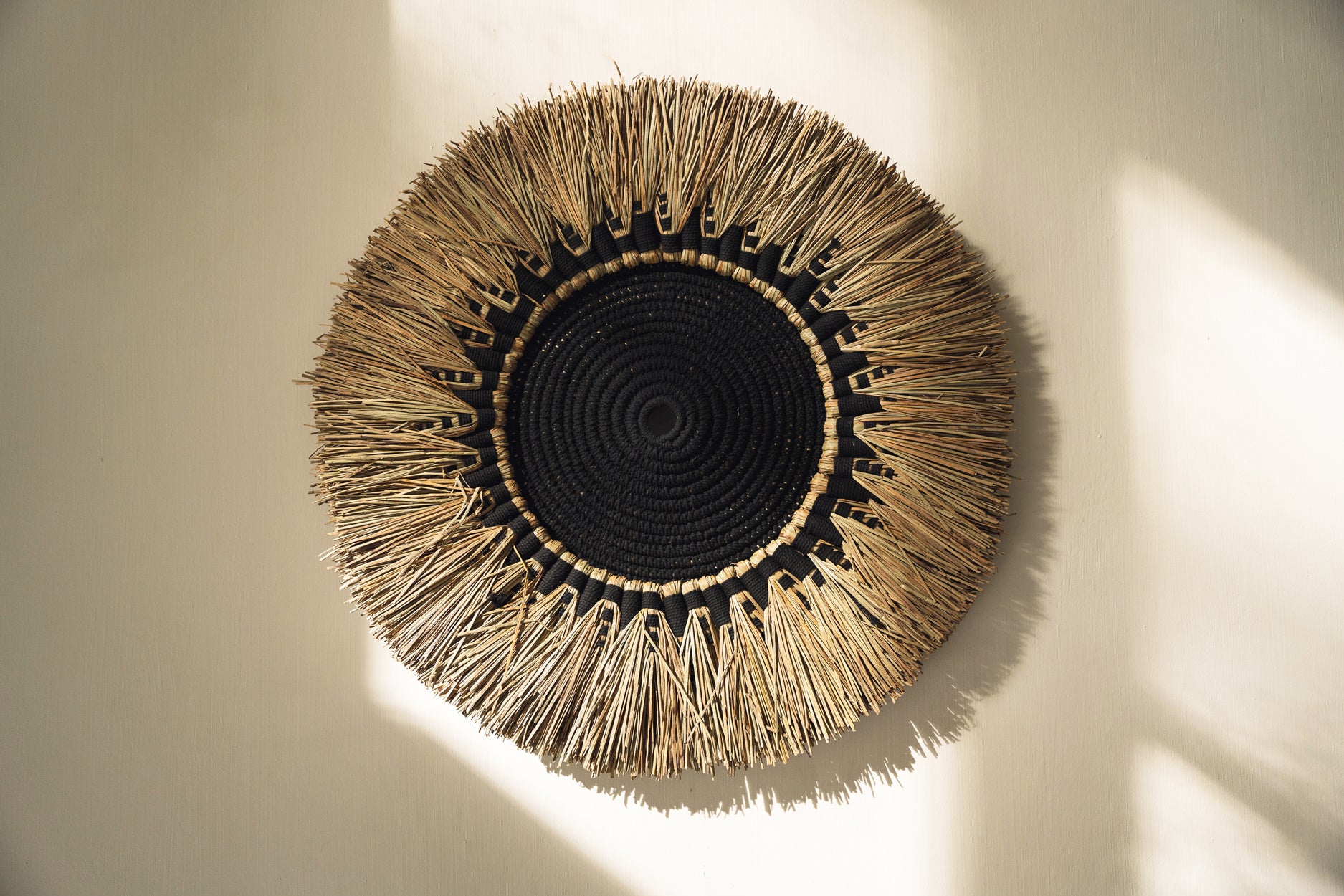 Raffia Macramé Wall Deco - Natursort