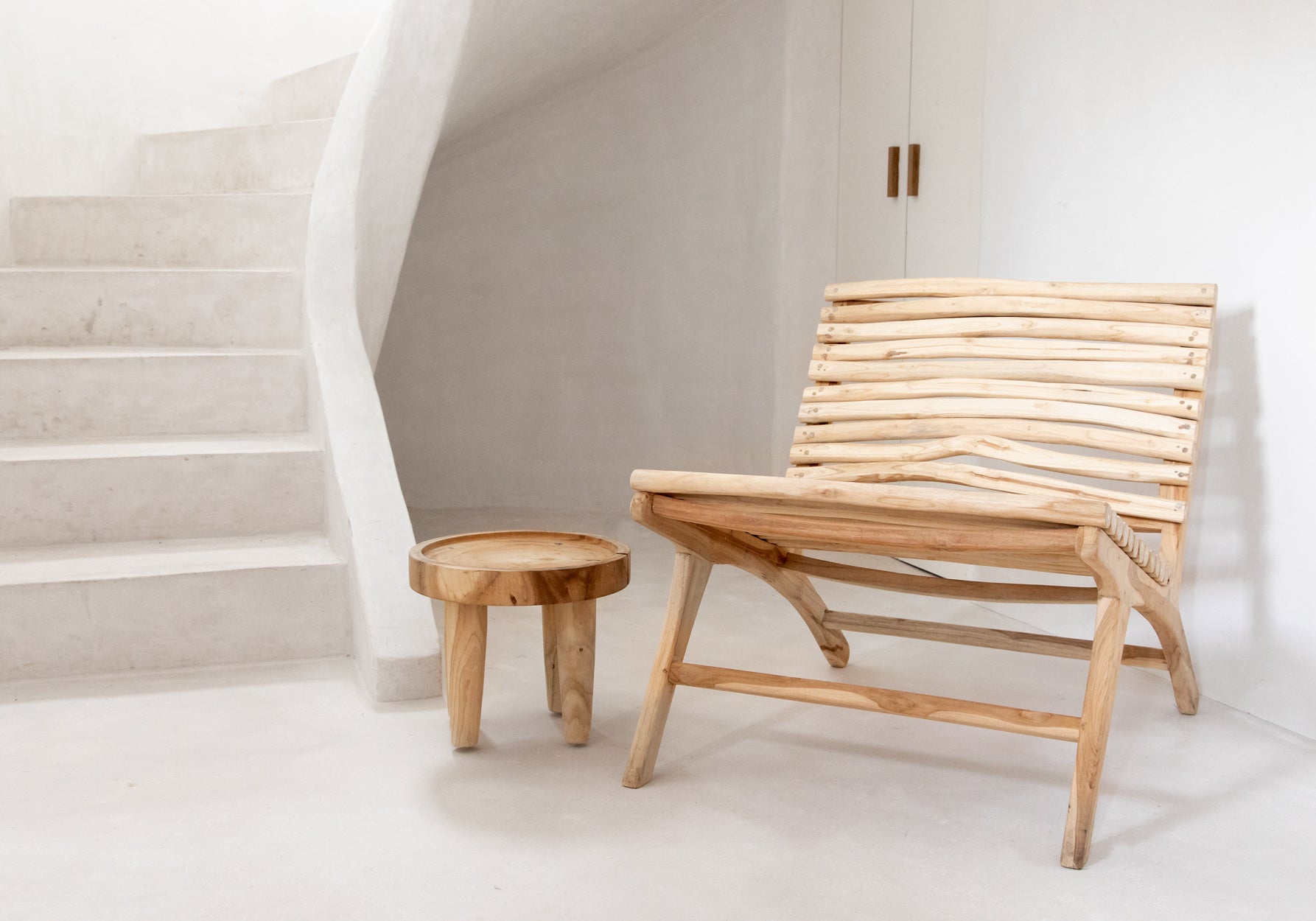 Samanea sidebord - naturligt