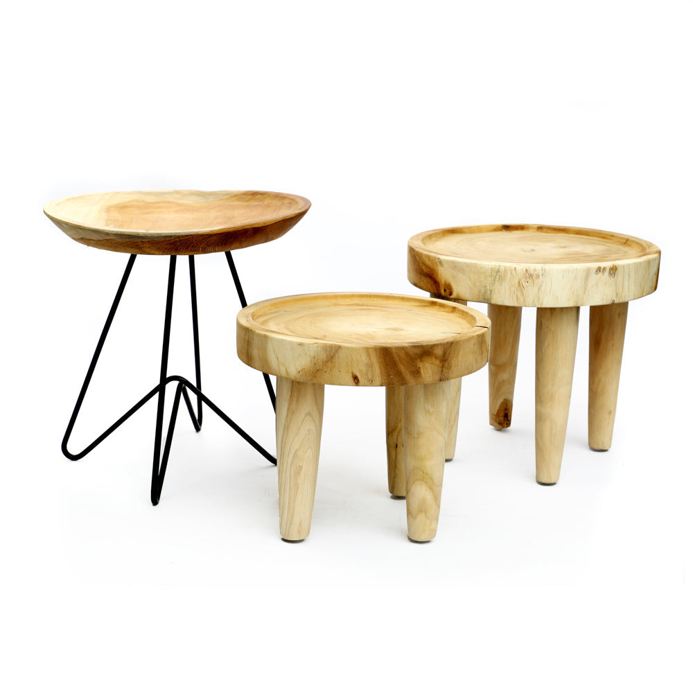 Samanea sidebord - naturligt