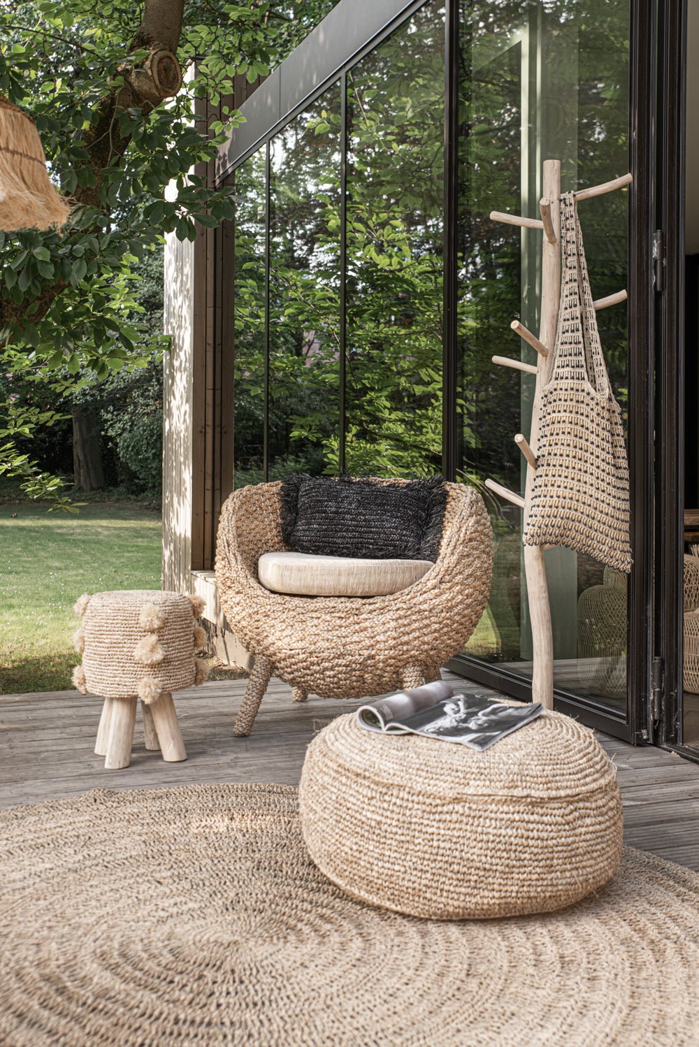 Seagrass Mattan - Naturlig - 200cm