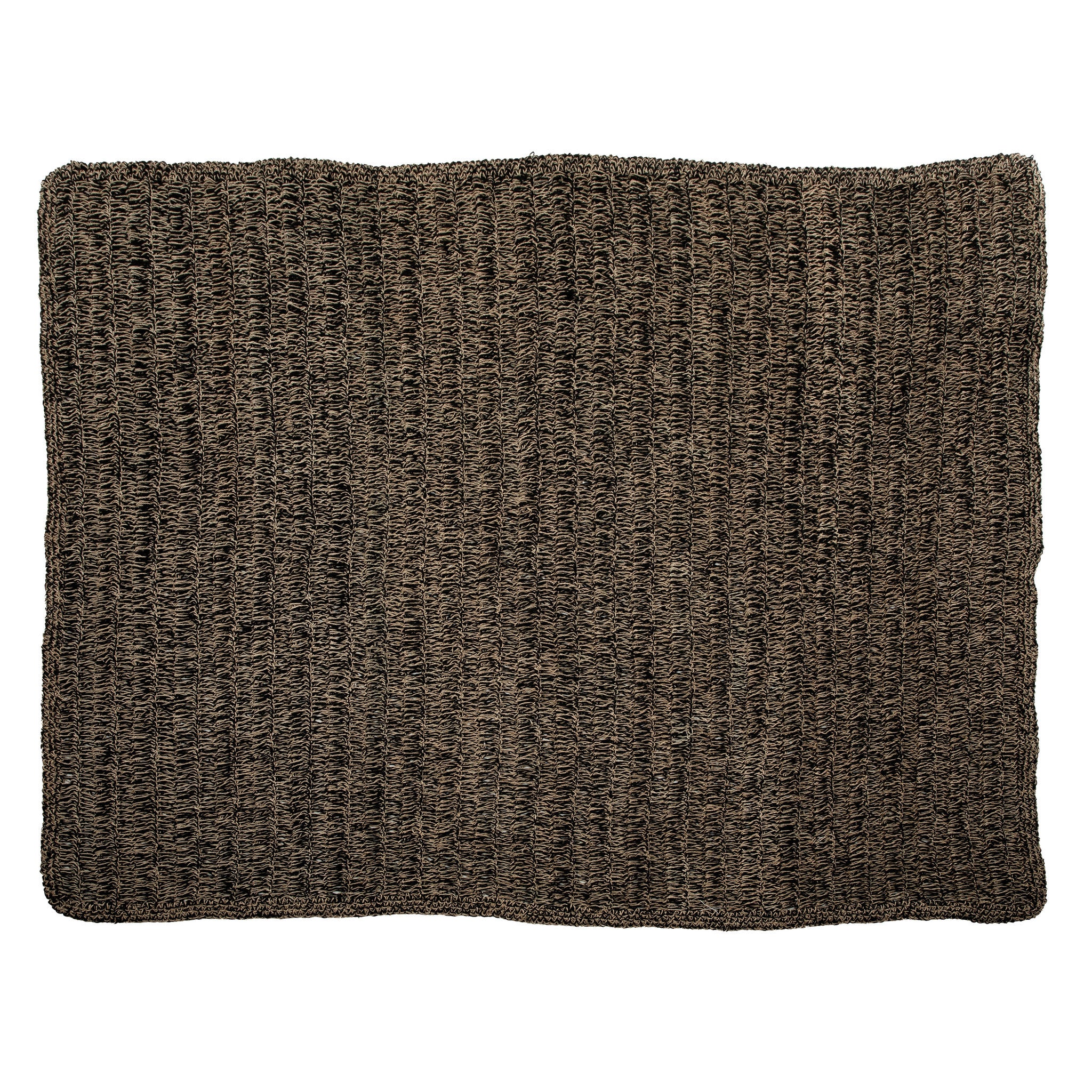 Alfombra de hierba marina - Negro natural - 200x300