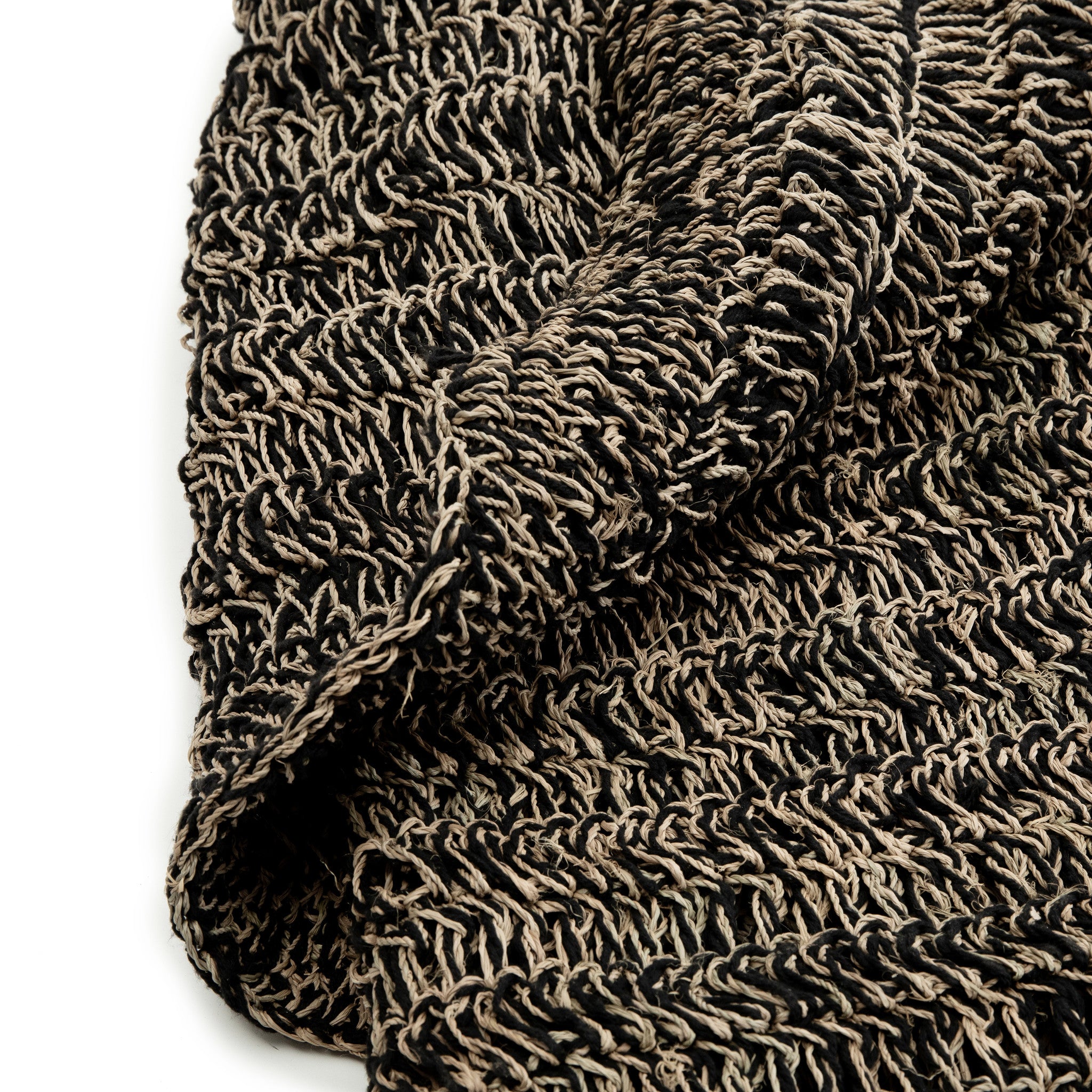 Alfombra de hierba marina - Negro natural - 200x300