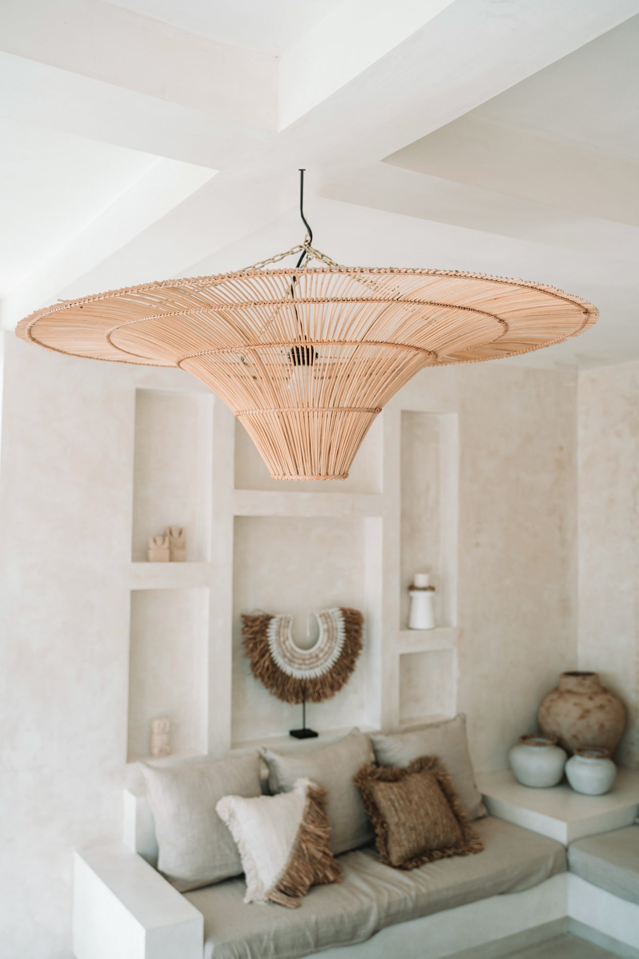 The Sky Hanging Lamp - Natural - L