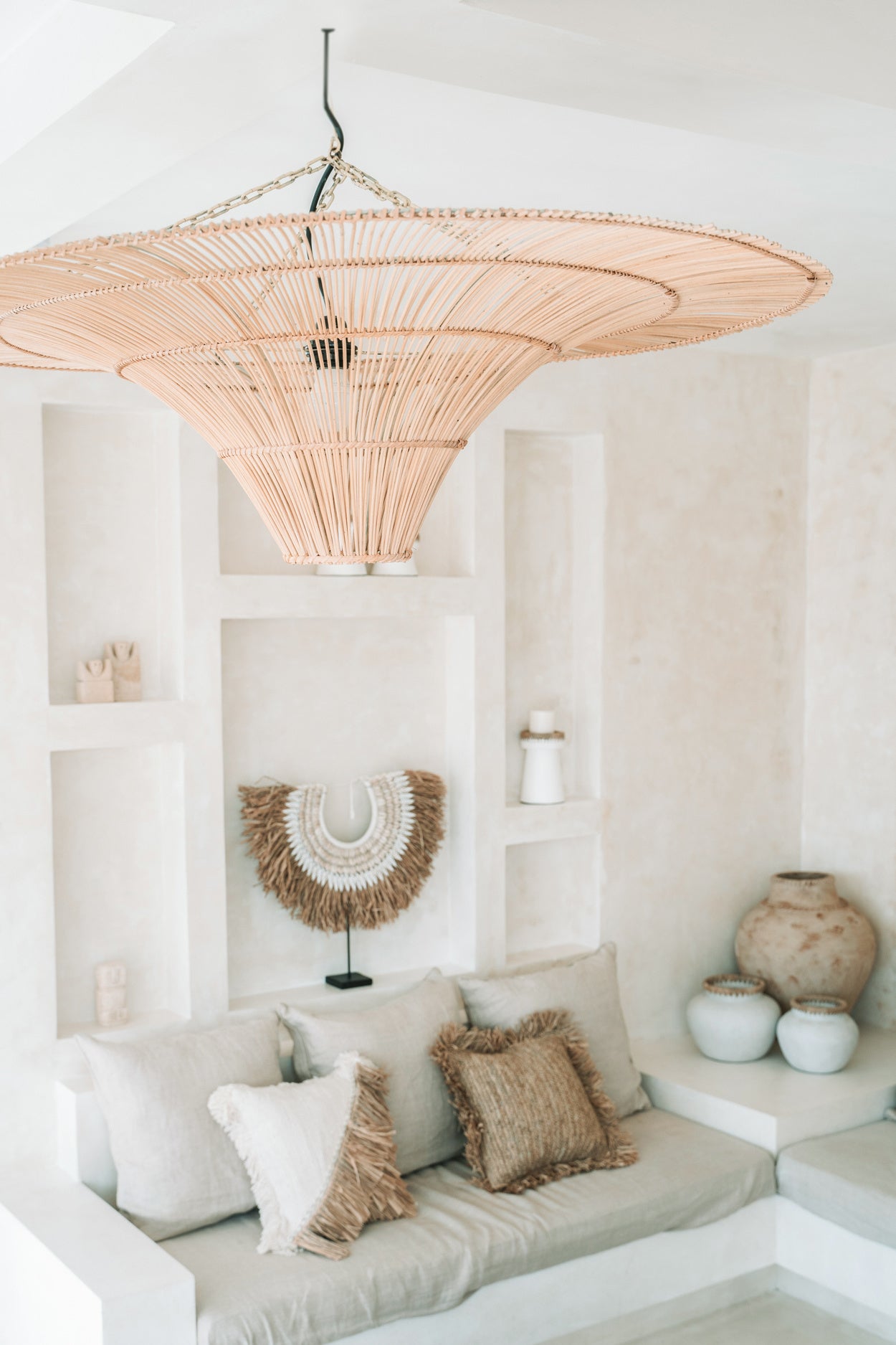The Sky Hanging Lamp - Natural - L