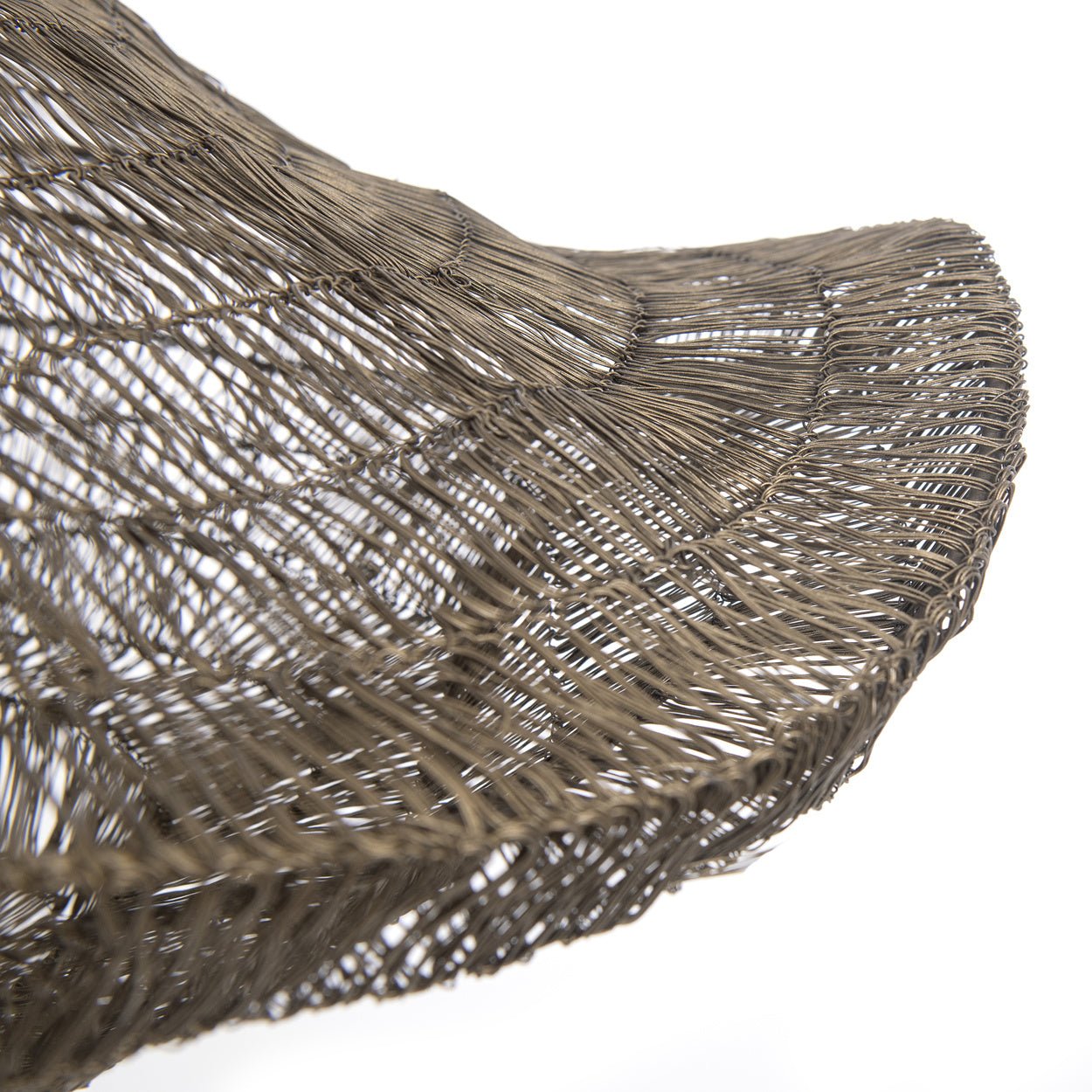 The Swirl Hanging Lamp - Brass - L