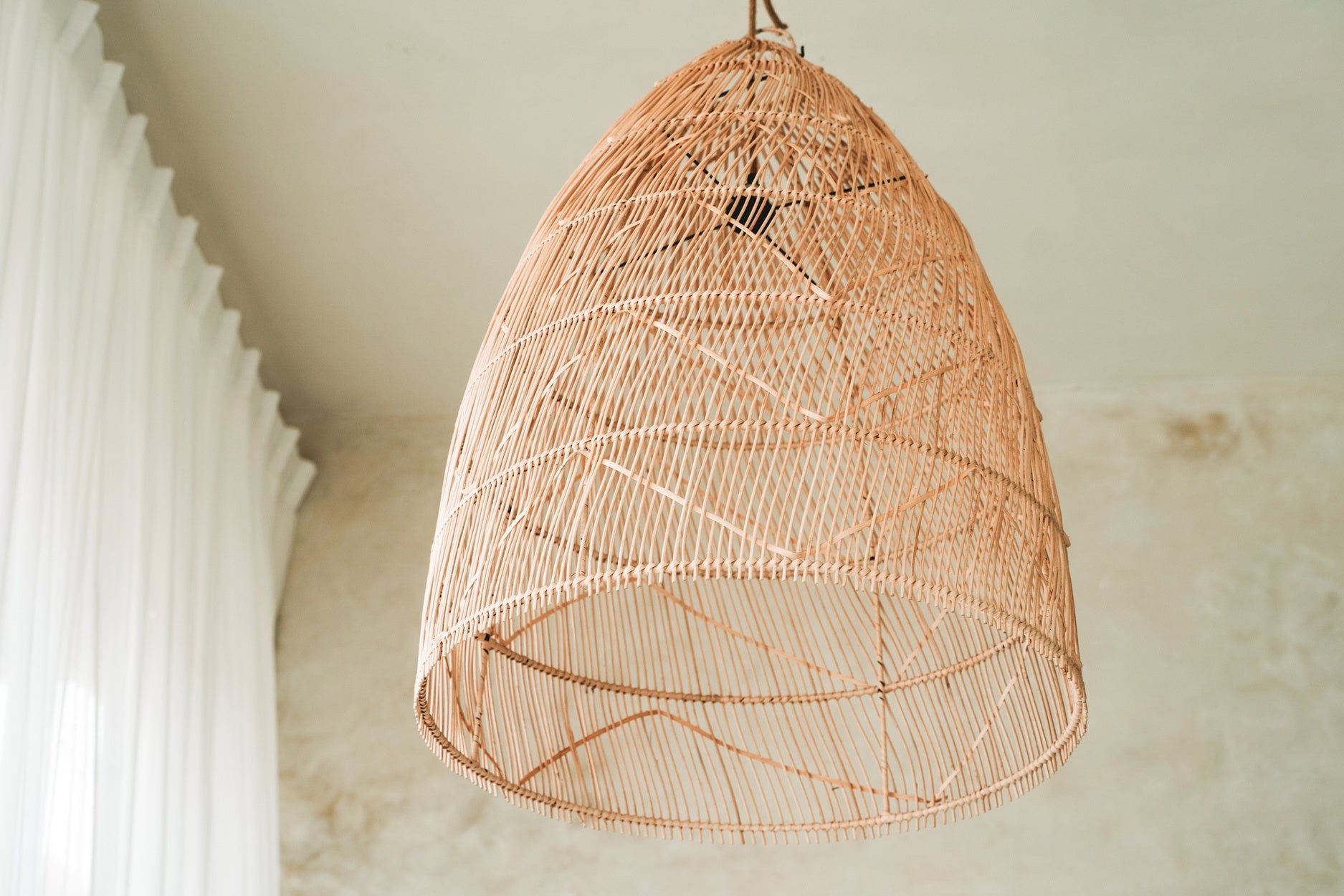 Twister hanging lamp - Natural - L