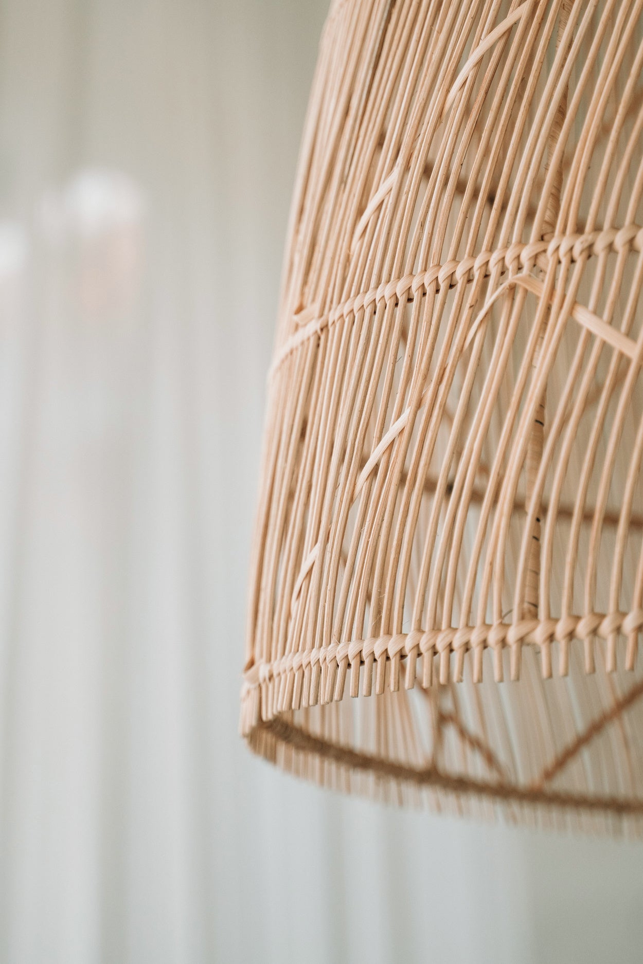 Twister hanging lamp - Natural - L