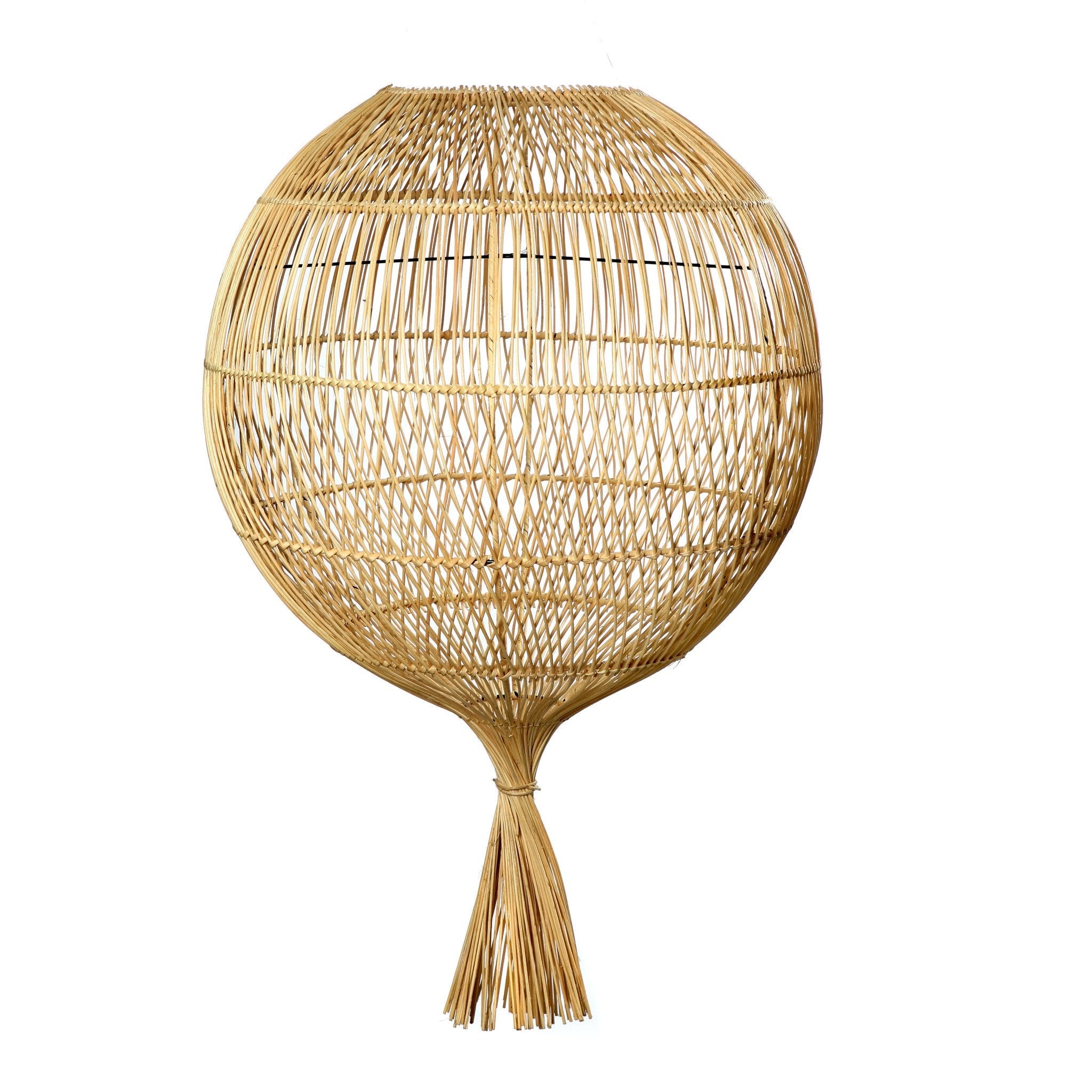 Wonton floor and hanging lamp - natural