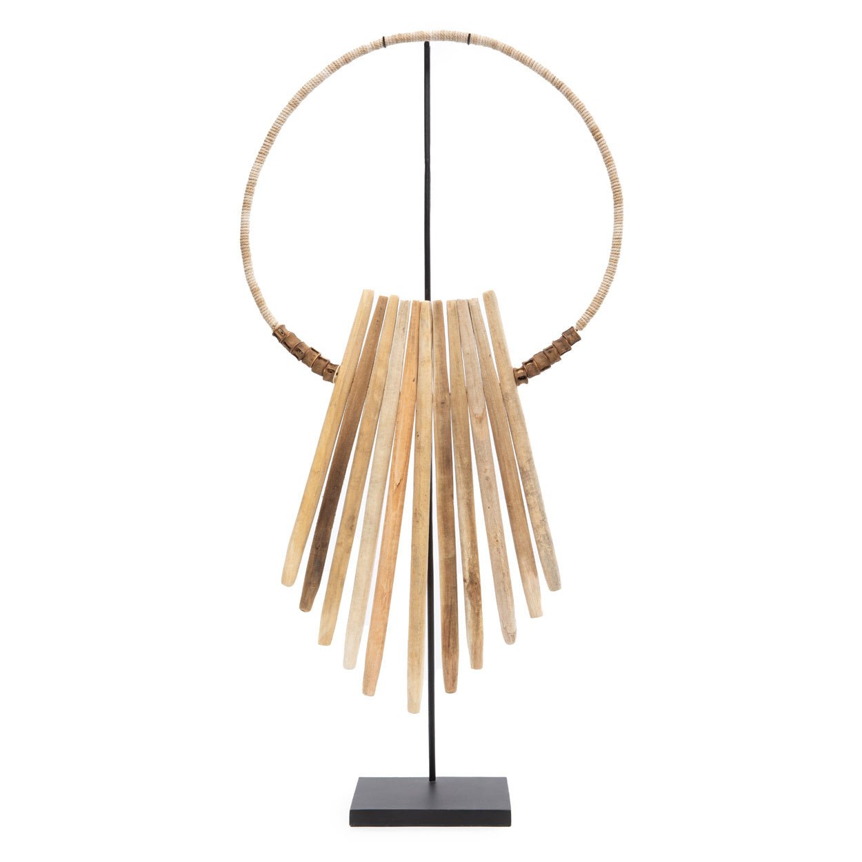The wooden sticks on a stand - Natural