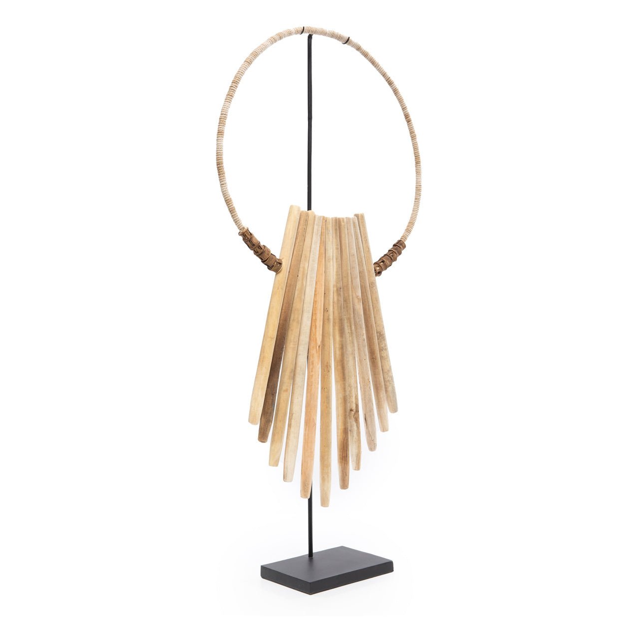The wooden sticks on a stand - Natural