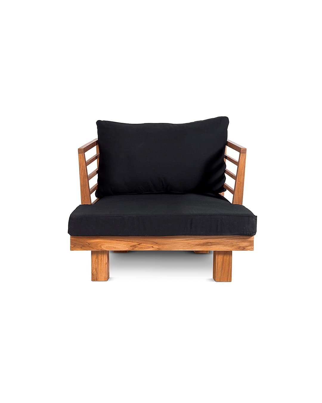 Elegance og komfort teal lounge stol