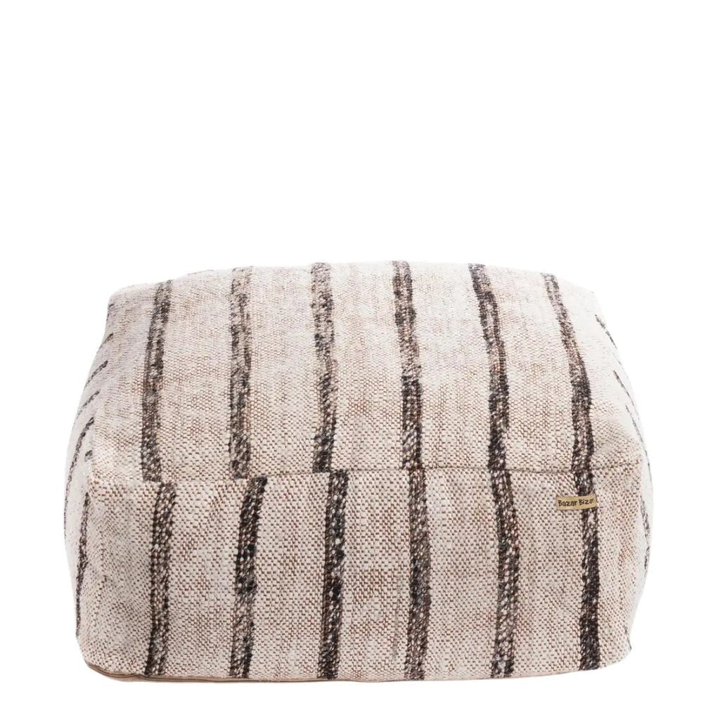 The Oh My Gee Pouf - Bohemian White