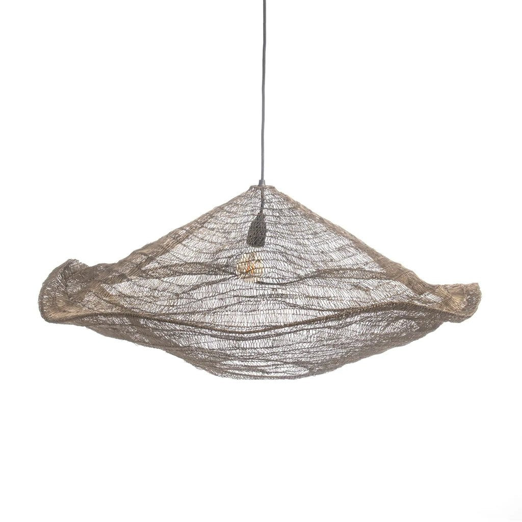 The Oyster Hanging Lamp - Brass - L