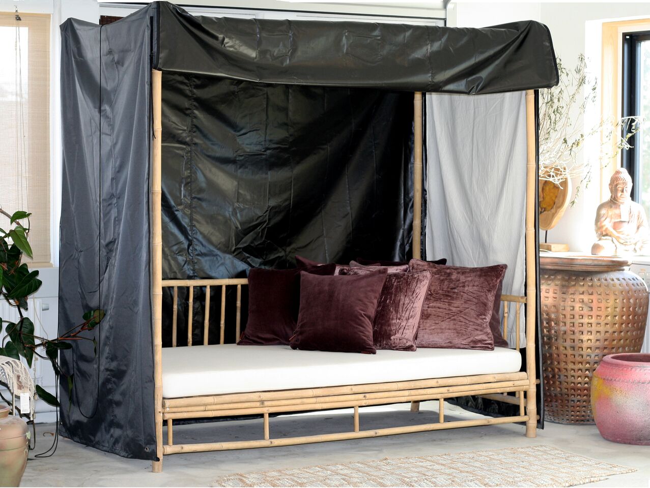 Bambus Daybed with cover - Northbynorth - Køb Bambusmøbler