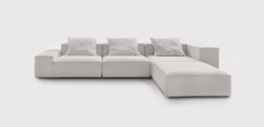 KUBIC XL modular sofa - pouf (105x140XH45)
