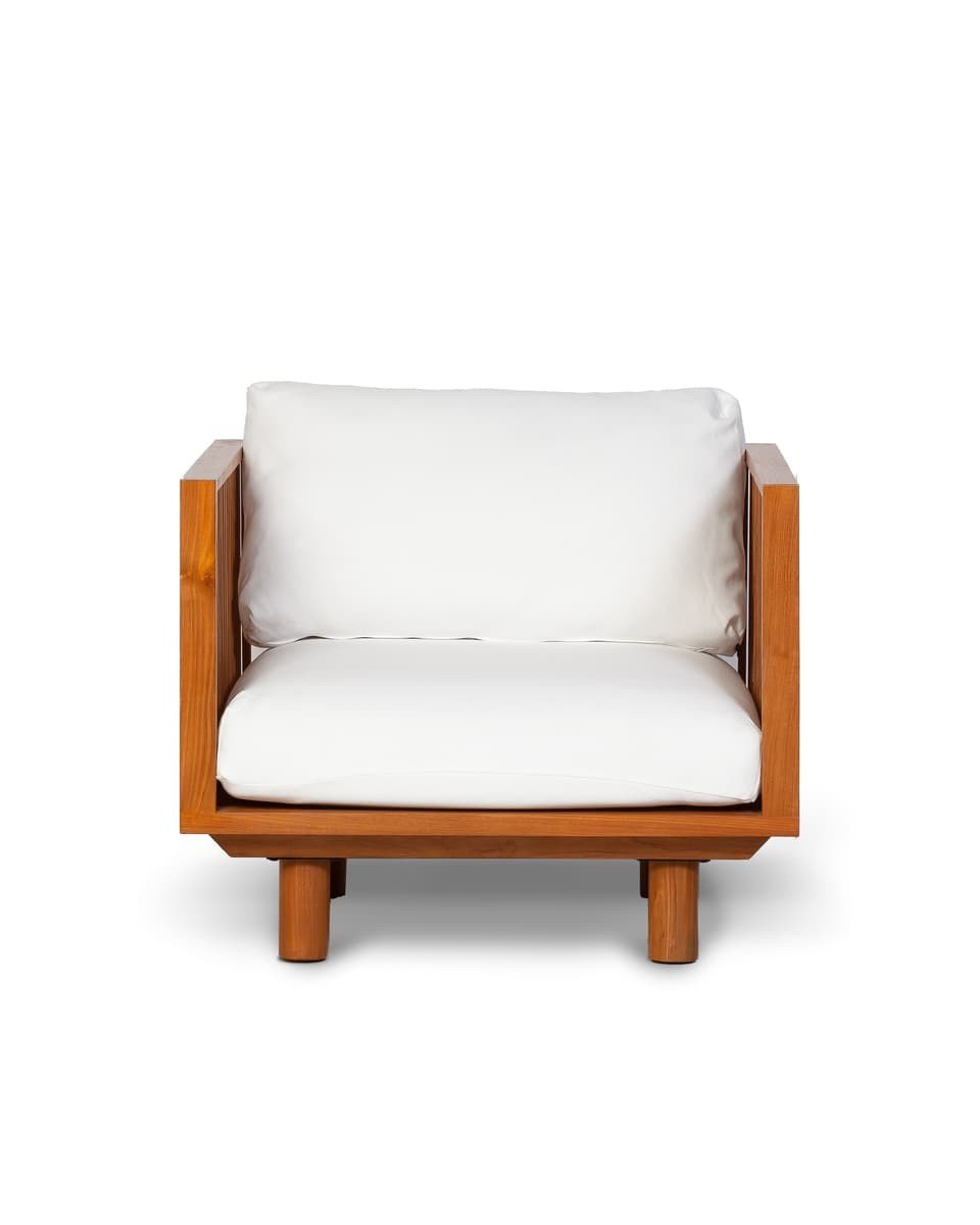 Smuk Teaktræ Lounge chair