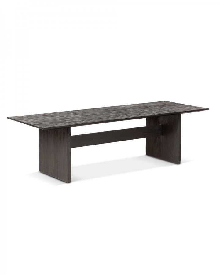 Elegant black coffee table 146 x 55