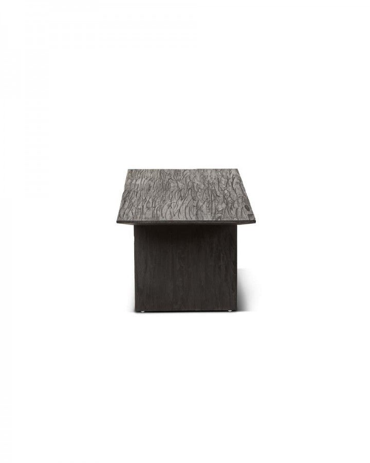 Elegant svart soffbord 146 x 55