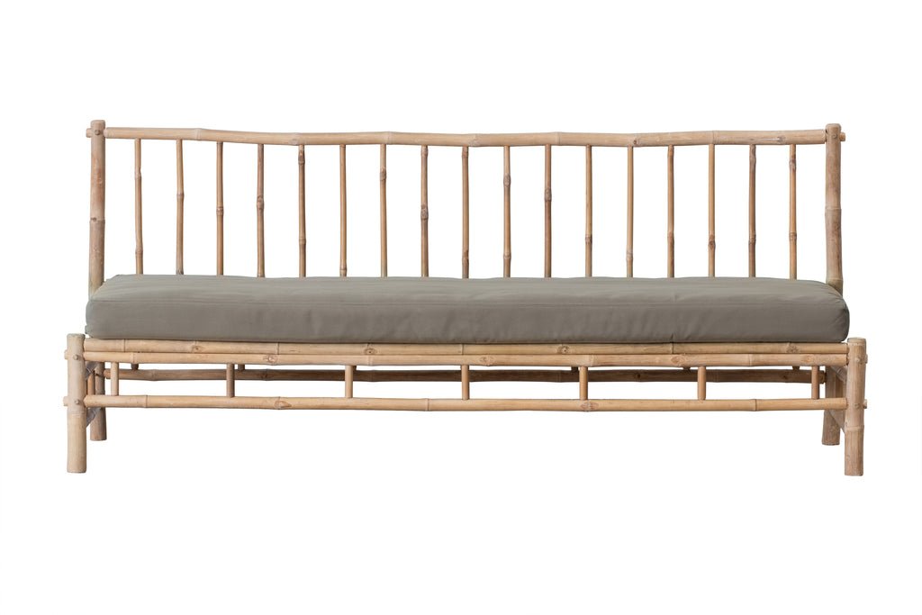 Cover til bambus sofa 3 personers - SWEET OLIVE - Northbynorth - Køb Bambusmøbler