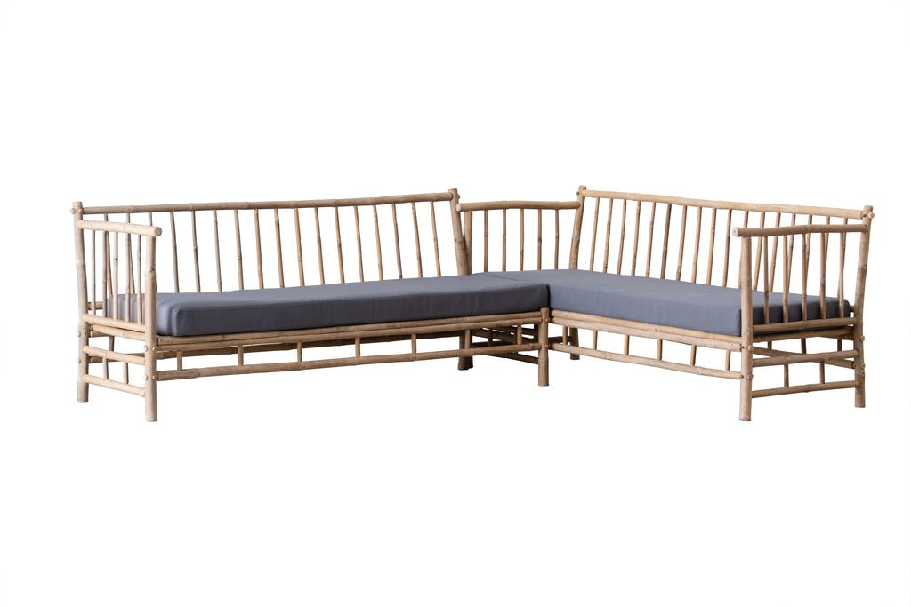 Bamboo package: 2 pcs. 3 seater modular sofa