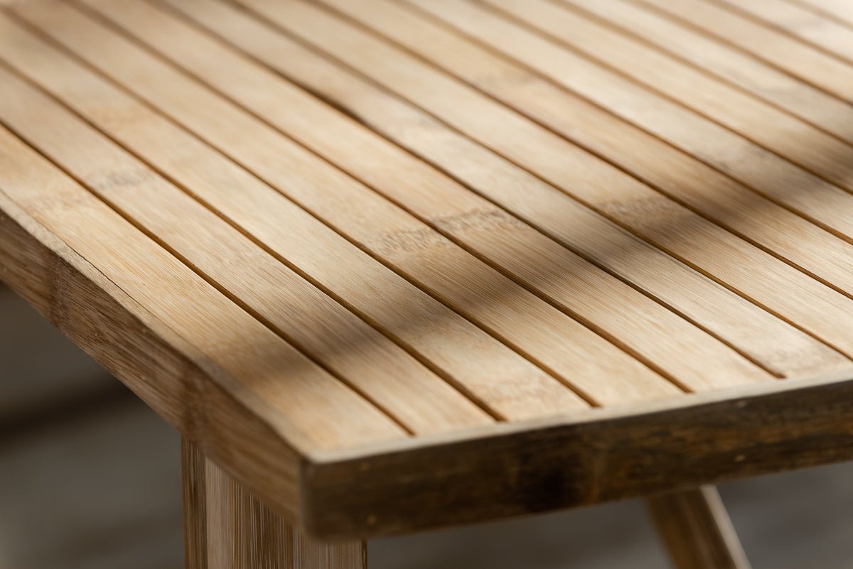 Bambus spisebord 250Lx100Bx75H - Northbynorth - Køb Bambusmøbler