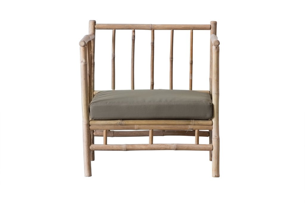 Cover til Bambus lounge chair - SWEET OLIVE - Northbynorth - Køb Bambusmøbler