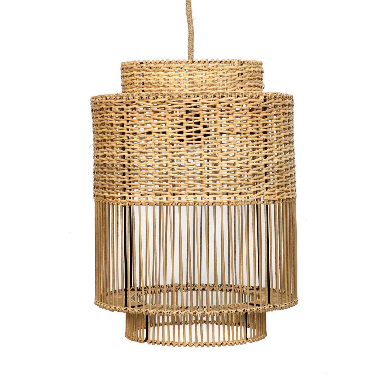 The colonial hanging lamp - natural