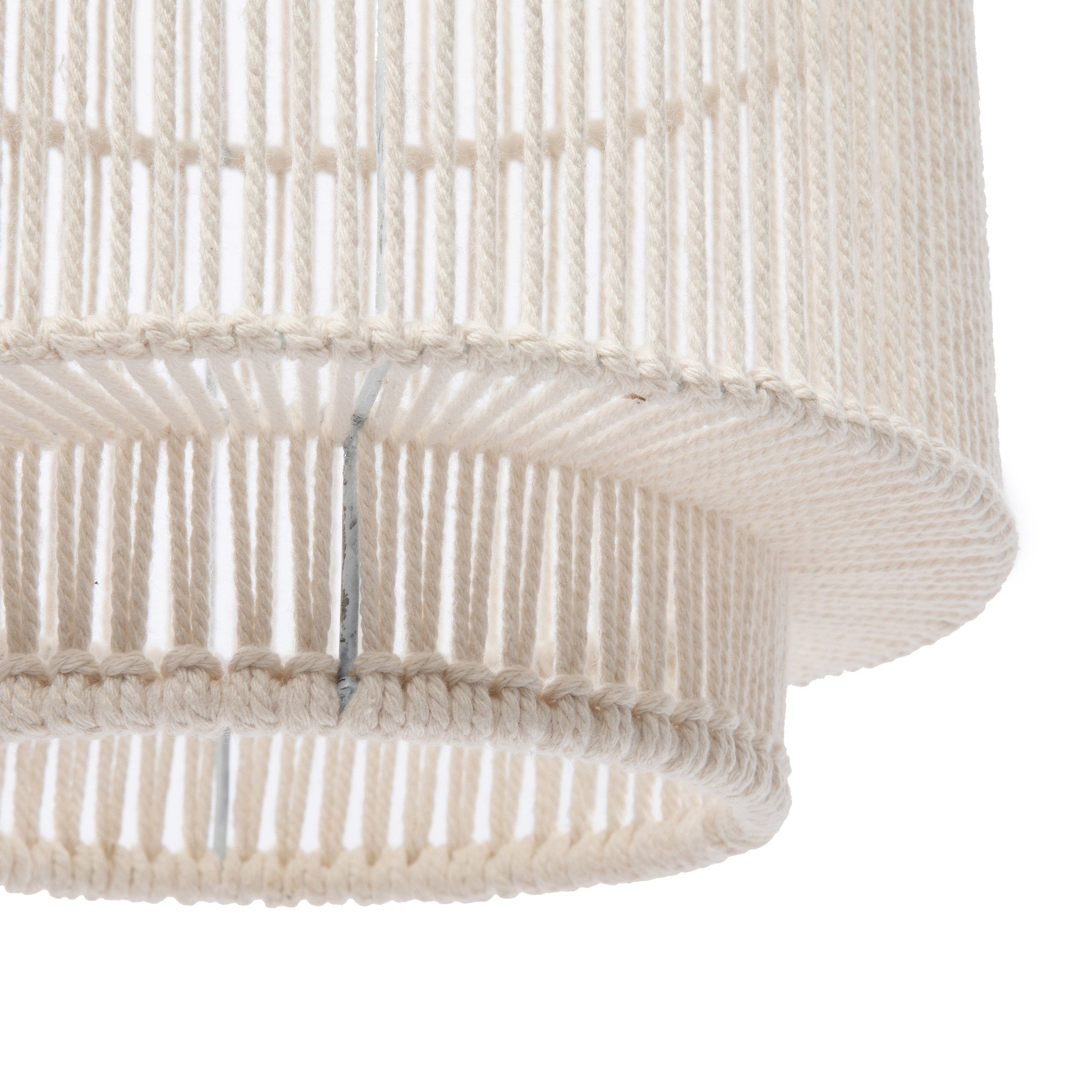 Cotton hanging lamp - White
